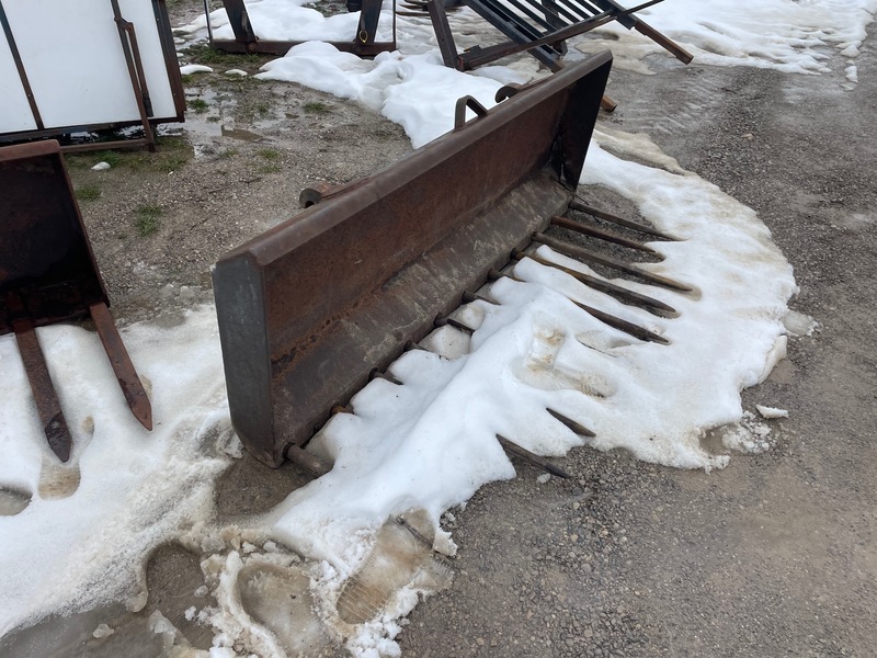 Euro 6ft Manure Bucket - Quick Attach